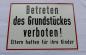 Preview: Verbotssschild "Betreten des Grundstücks verboten! Eltern haften für ihre Kinder" Hinweisschild zur Grundstückskennzeichnung