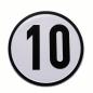 Preview: Geschwindigkeitsschild Alu 10 km/h