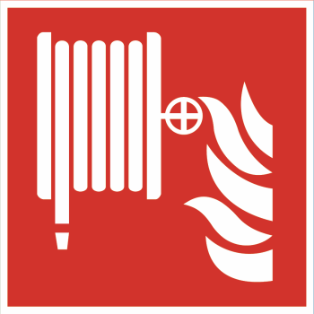 Brandschutzzeichen "Löschschlauch" (F002)