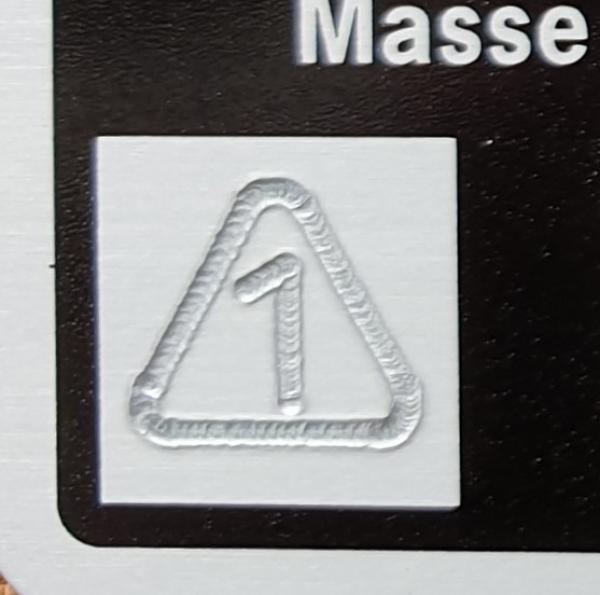 Gütezeichen "Güteklasse 1"